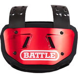 Battle Adult Chrome Football Back Plate Battle