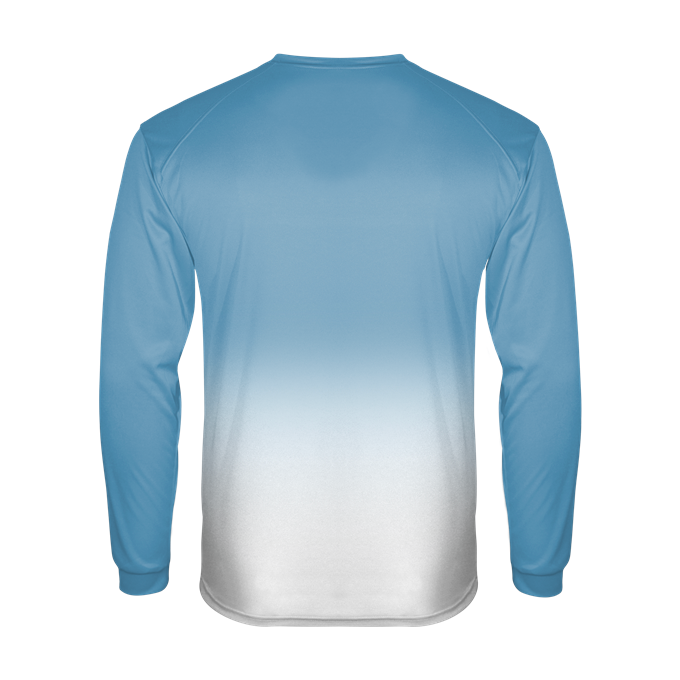Badger 2204 Youth Ombre Long-Sleeve Tee Youth Apparel Shirts & Tops