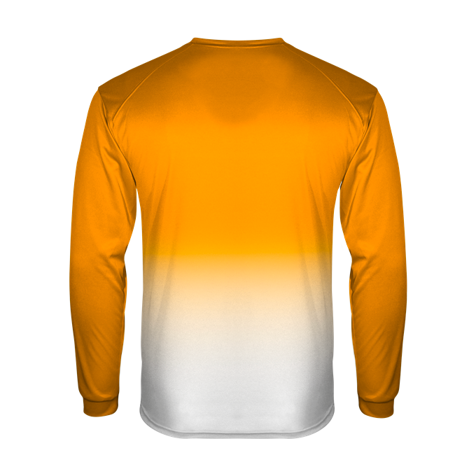 Badger 2204 Youth Ombre Long-Sleeve Tee Youth Apparel Shirts & Tops