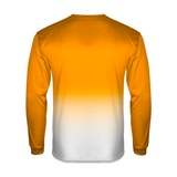 Badger 2204 Youth Ombre Long-Sleeve Tee Badger