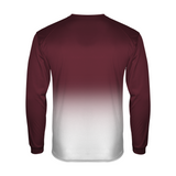 Badger 2204 Youth Ombre Long-Sleeve Tee Badger