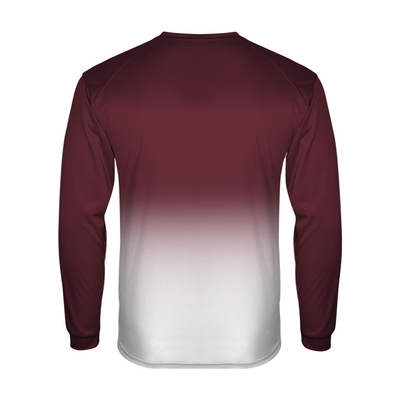 Badger 2204 Youth Ombre Long-Sleeve Tee