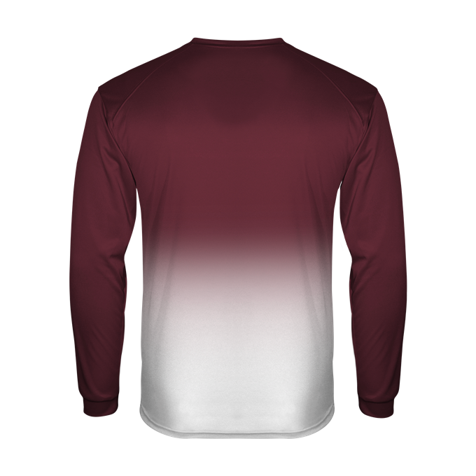 Badger 2204 Youth Ombre Long-Sleeve Tee