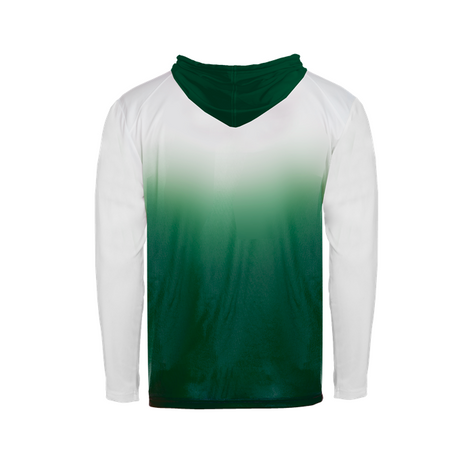 Badger Youth Ombre Hooded Tee Badger