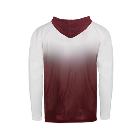 Badger Youth Ombre Hooded Tee Badger