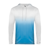 Badger Men's Ombre Hooded Tee Badger