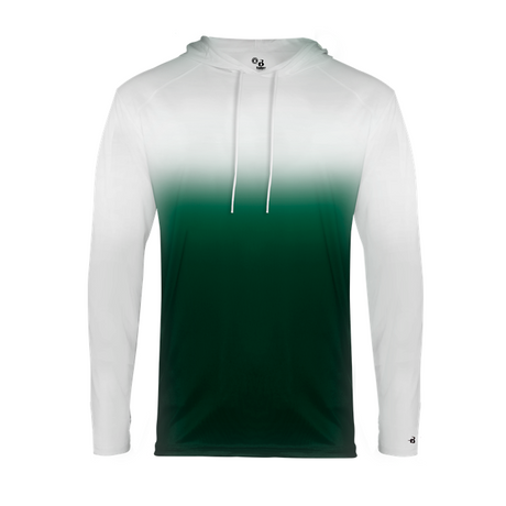 Badger Men's Ombre Hooded Tee Badger