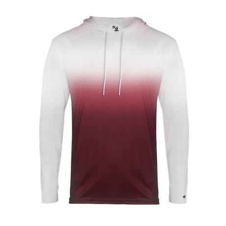 Badger Men's Ombre Hooded Tee Badger