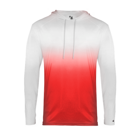 Badger Men's Ombre Hooded Tee Badger