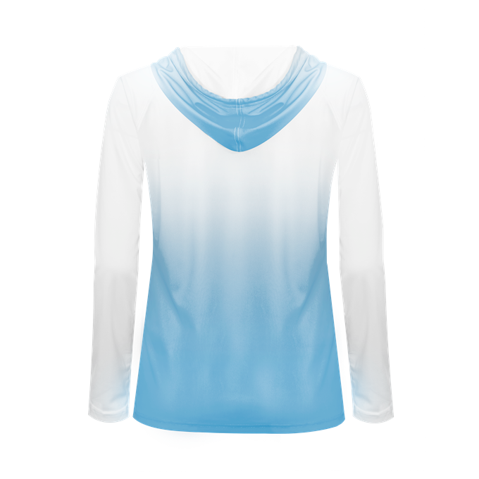 Badger Women's 4208 Ombre Hooded Tee Womens Apparel Shirts & Tops