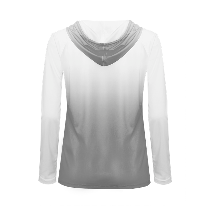 Badger Women's 4208 Ombre Hooded Tee Womens Apparel Shirts & Tops