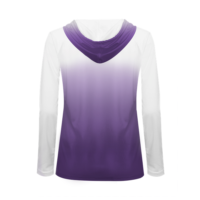 Badger Women's 4208 Ombre Hooded Tee Womens Apparel Shirts & Tops