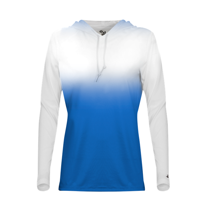 Badger Women's Ombre Hooded Tee Badger