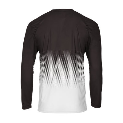 Badger Youth Hex 2.0 Long-Sleeve Tee