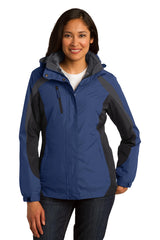Port Authority Ladies Colorblock 3-in-1 Jacket. L321 Port Authority