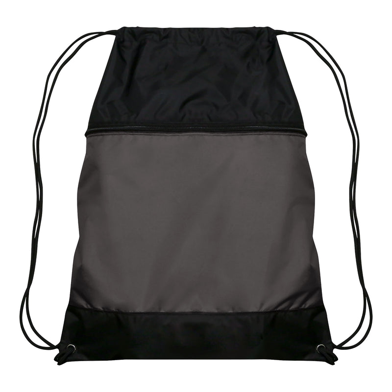 Champro Drawstring Bag w/Zipper Pocket