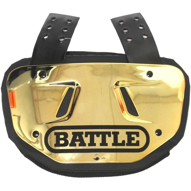 Battle Adult Chrome Football Back Plate Battle