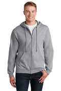 JERZEES Men's NuBlend Full-Zip Hooded Sweatshirt JERZEES