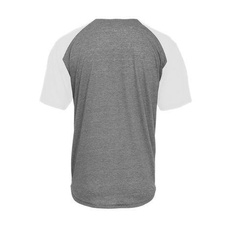 Badger Men's Tri-Blend Full Button Tee Badger