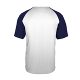 Badger Men's Tri-Blend Full Button Tee Badger