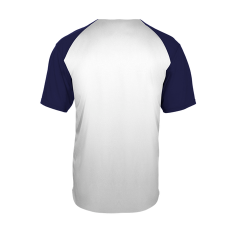 Badger Men's Tri-Blend Full Button Tee Badger