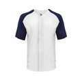 Badger Men's Tri-Blend Full Button Tee Badger