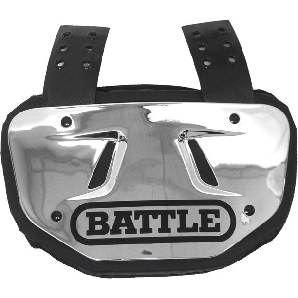 Battle Adult Chrome Football Back Plate Battle