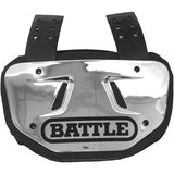 Battle Adult Chrome Football Back Plate Battle