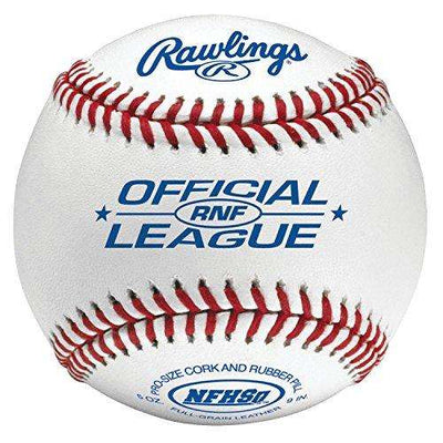 Rawlings Rnf Nfhs Official League Leather Baseballs... - League Outfitters