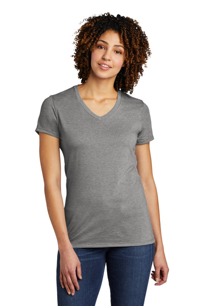 Allmade Women's Tri-Blend V-Neck Tee. AL2018