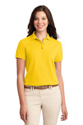 Port Authority Women's Silk Touch Polo.  L500 1 of 4