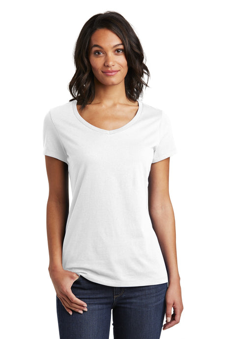 District Women's Very Important Tee V-Neck. DT6503 District
