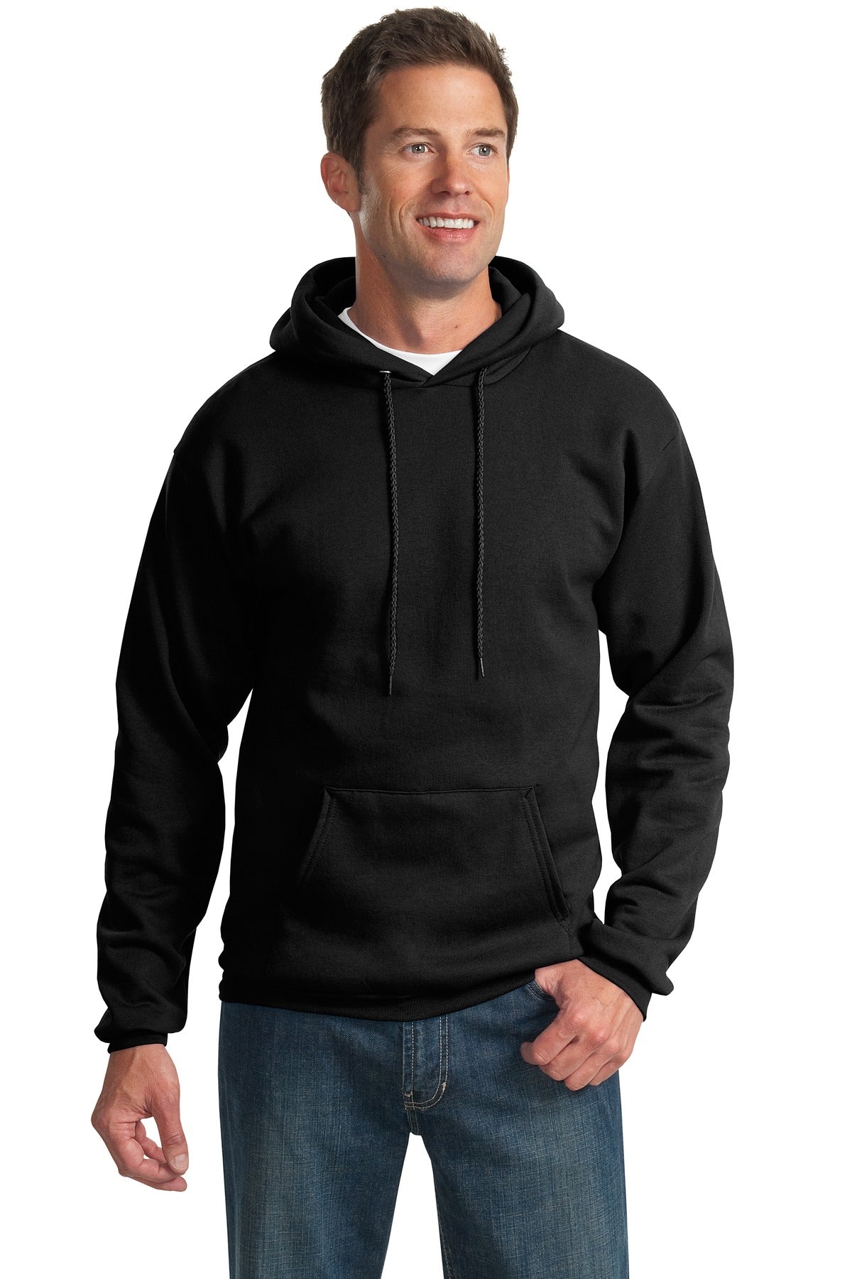 Port & Company - Men's Essential Fleece Pullover Hooded Sweatshirt Port & Company