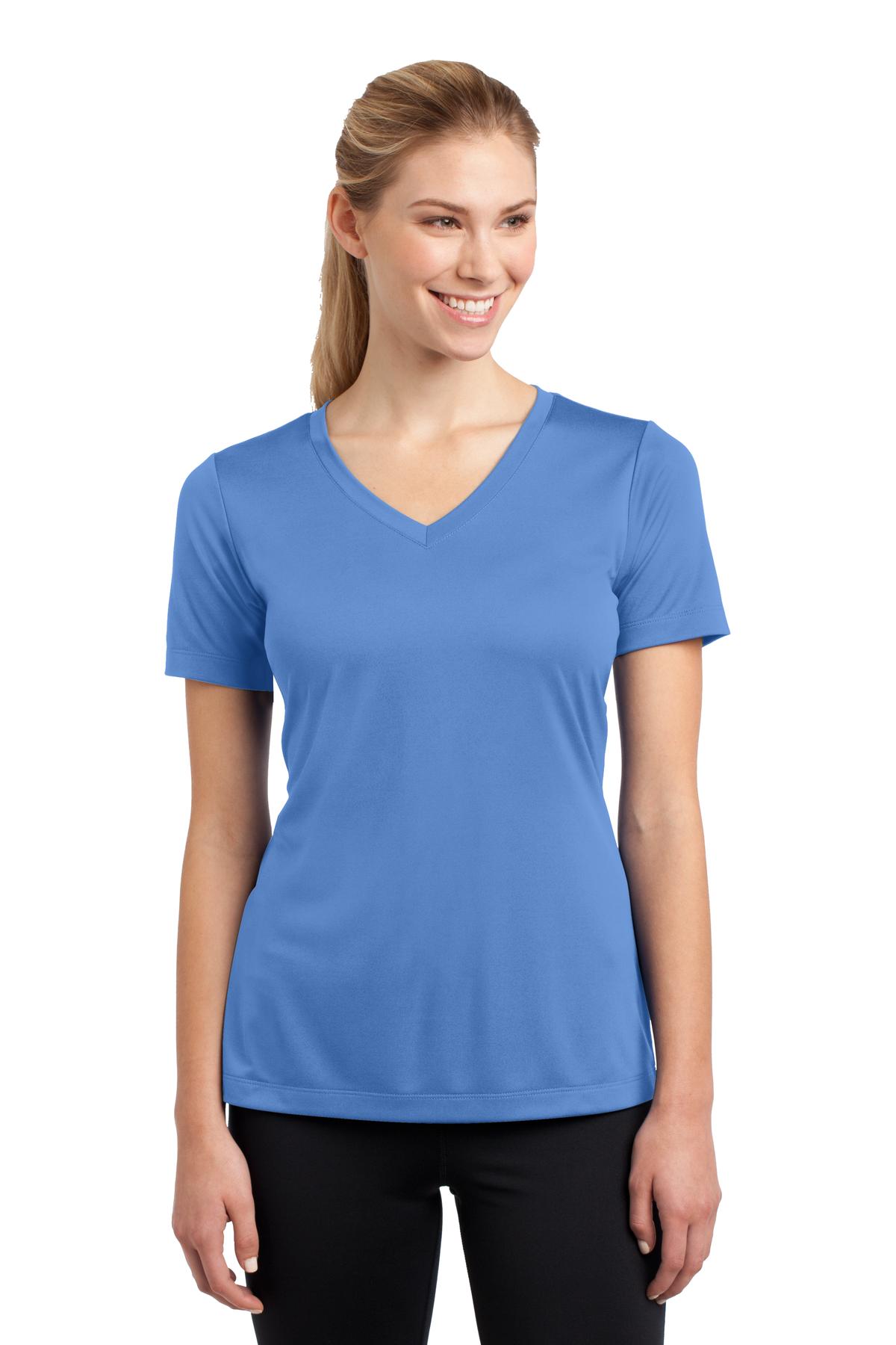 Sport-Tek Women's PosiCharge Competitor V-Neck Tee. LST353 1 of 2