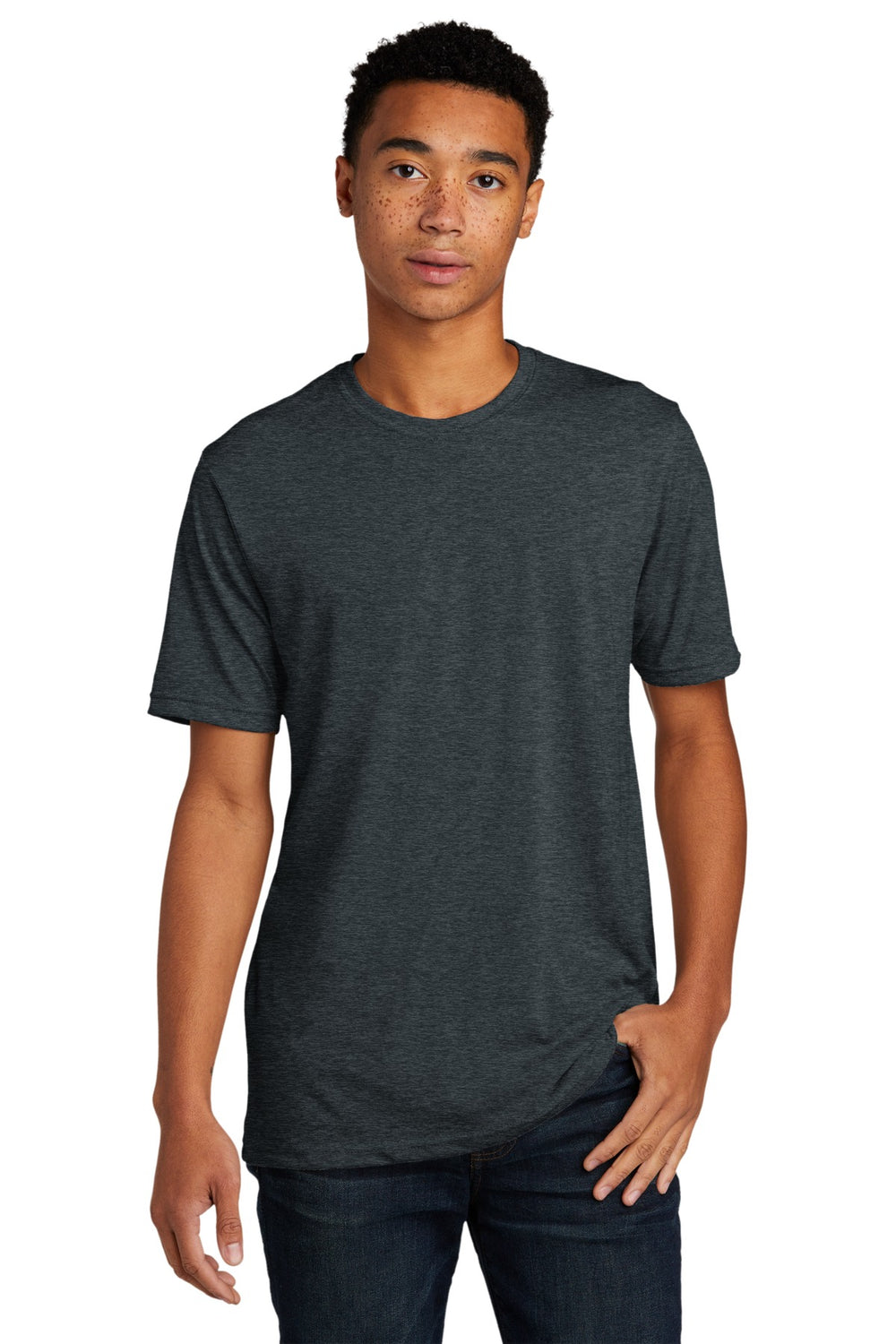 Next Level Unisex Poly/Cotton Tee. NL6200 2 of 2 Next Level Apparel