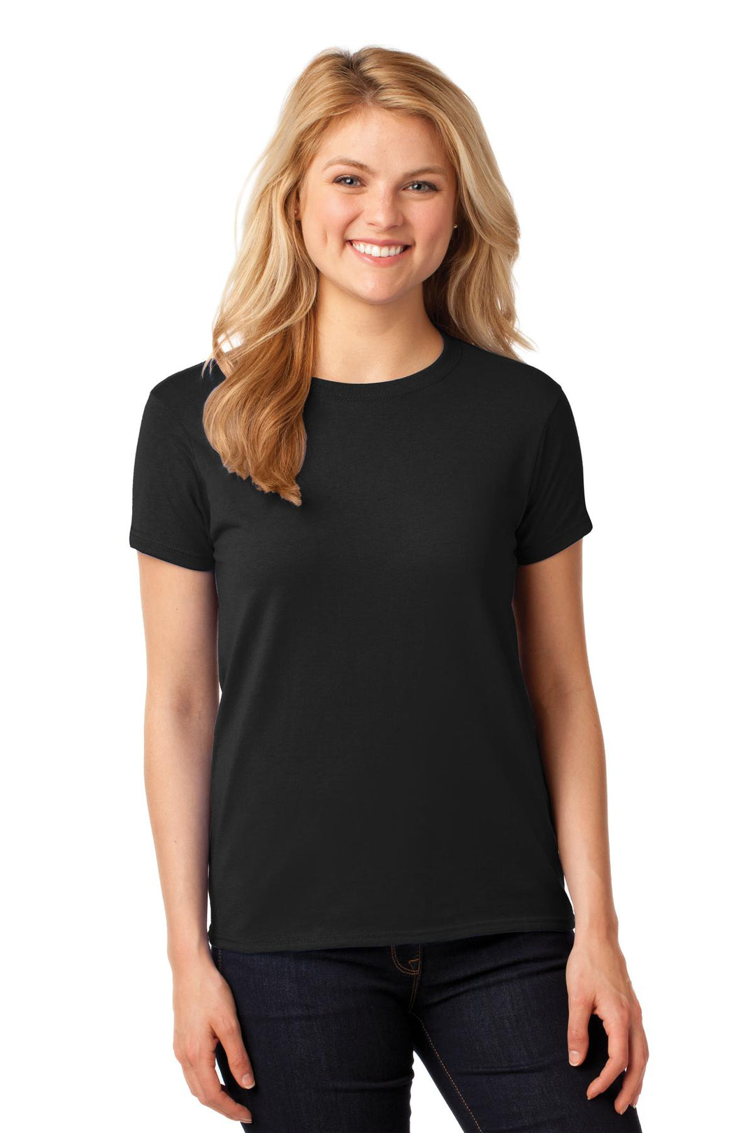 Gildan Women's Heavy Cotton 100% Cotton T-Shirt. 5000L Gildan