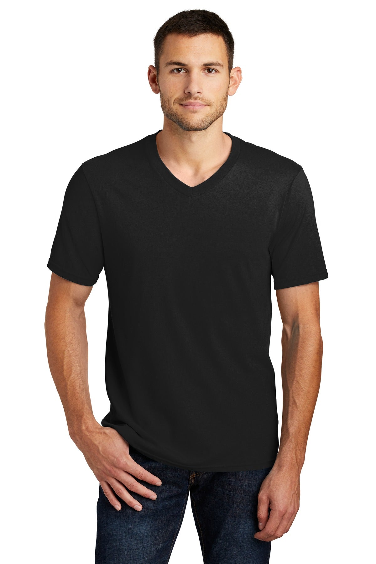 District Very Important Tee V-Neck. DT6500 District