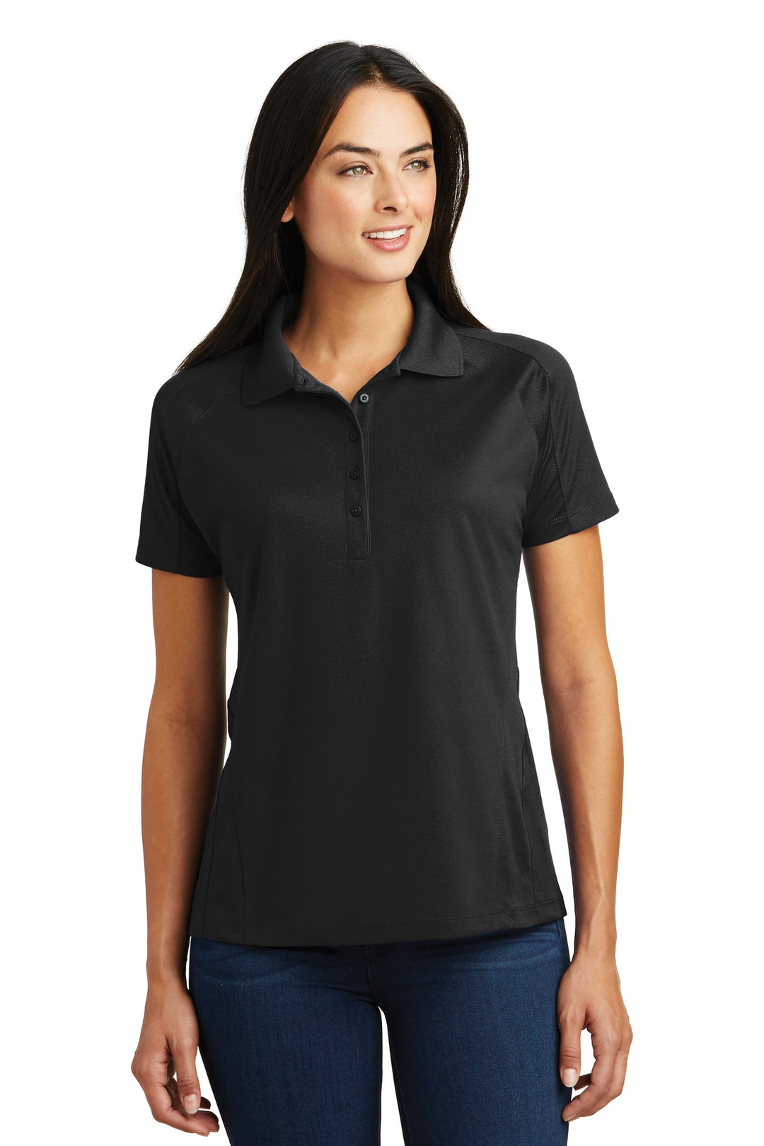Sport-Tek Women's Dri-Mesh Pro Polo L474