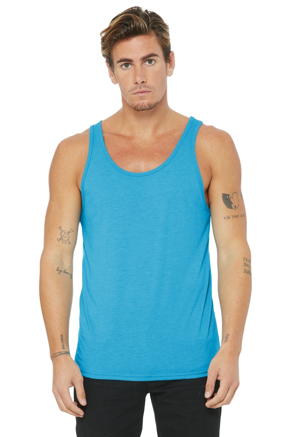 BELLA + CANVAS Men's Jersey Tank 1 of 2 BELLA + CANVAS