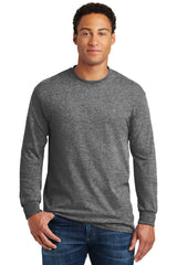 Gildan Men's Heavy Cotton 100% Cotton Long Sleeve T-Shirt. 5400 1 of 2 Gildan