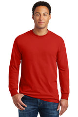 Gildan Men's Heavy Cotton 100% Cotton Long Sleeve T-Shirt. 5400 1 of 2 Gildan