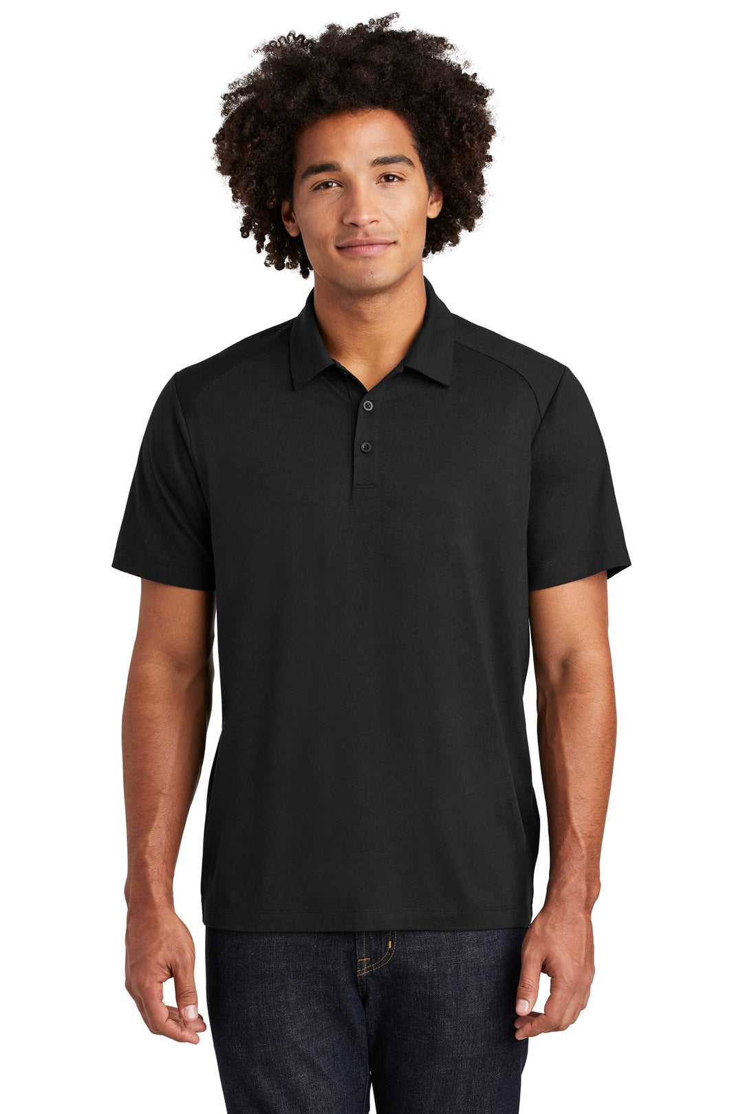 Sport-Tek Men's PosiCharge Tri-Blend Wicking Polo
