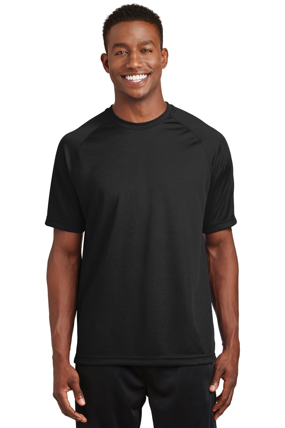 Sport-Tek Men's Dry Zone Short Sleeve Raglan T-Shirt