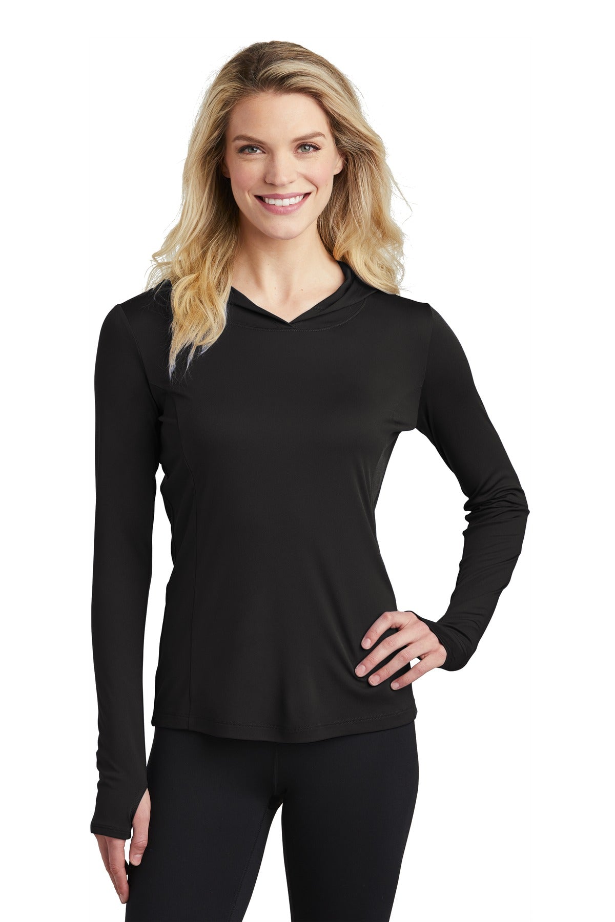 Sport-Tek Women's PosiCharge Competitor Hooded Pullover LST358