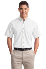 Port Authority Men's Short Sleeve Twill Shirt. S500T