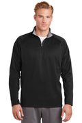 Sport-Tek Men's Sport-Wick Fleece 1/4-Zip Pullover