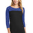 District Women's Rally 3/4-Sleeve Tee. DT2700 District