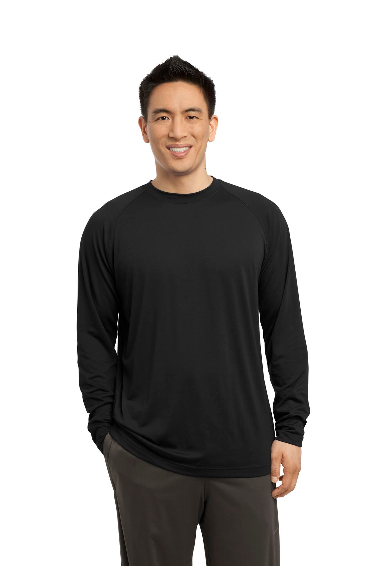 Sport-Tek Men's Long Sleeve Ultimate Performance Crew