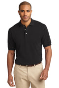 Port Authority Men's Tall Heavyweight Cotton Pique Polo. TLK420
