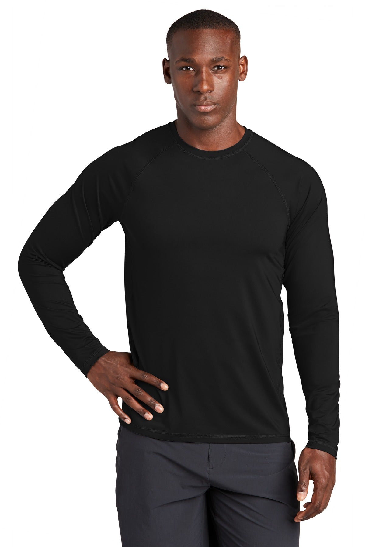 Sport-Tek Men's Long Sleeve Rashguard Tee ST470LS